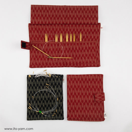 Fabric Case -A- Red for 12.5 cm IC Tips