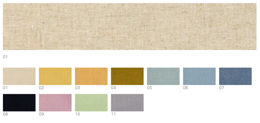 ITO Linen Cotton Semi Solid - 1 m