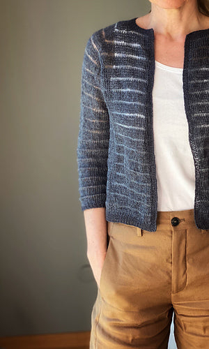 PURPLE COKE Cardigan by Katrin Schneider