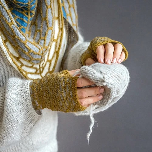 TALULA Wrist Warmers by Maschenfein