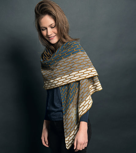 TALULA Shawl by Maschenfein