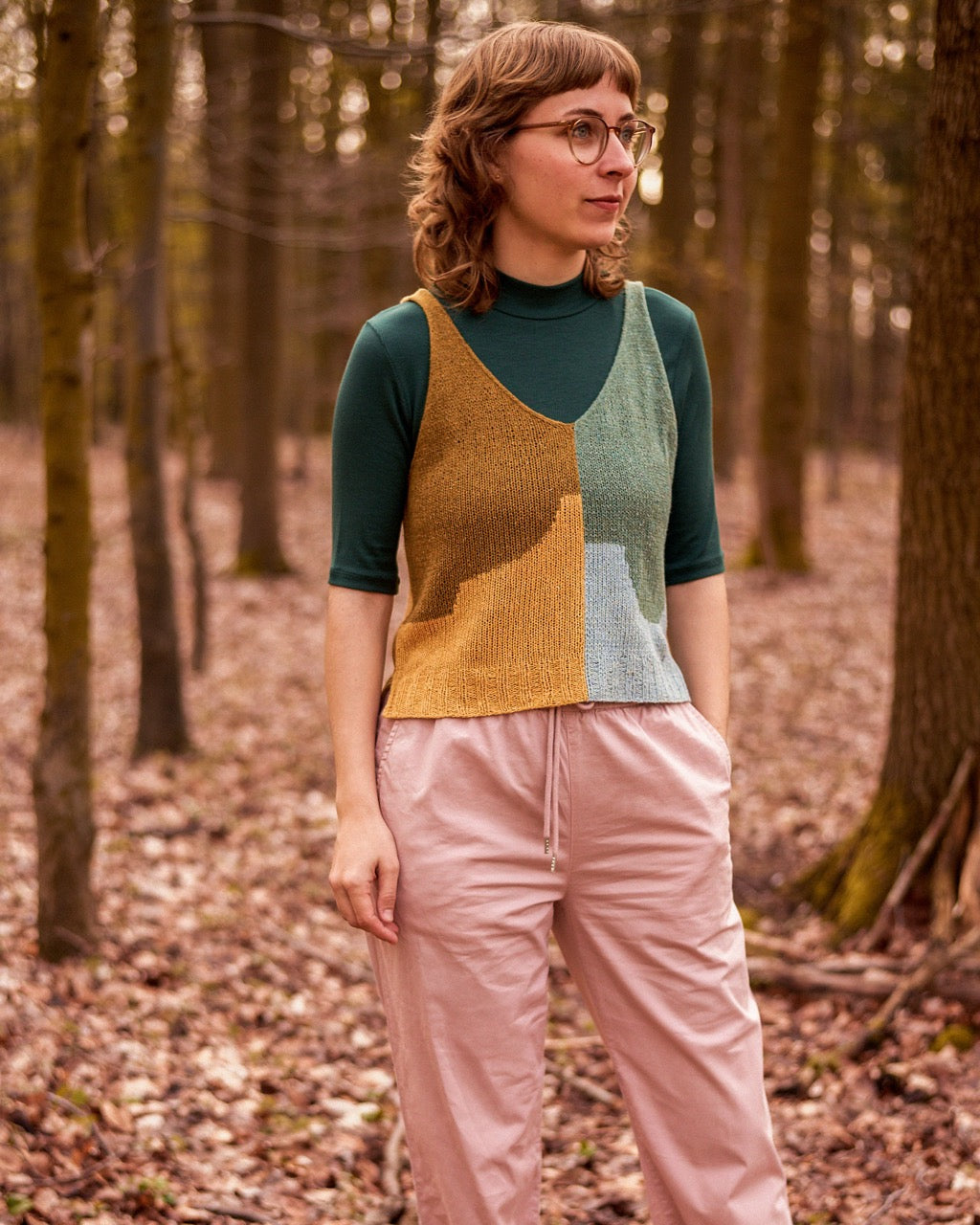 Between Ebb And Flow Top by Anna Husemann