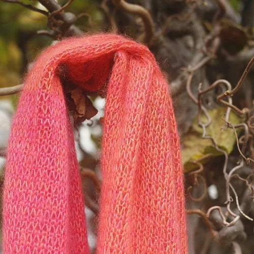 MORGENROT Shawl by Sandra Fischer